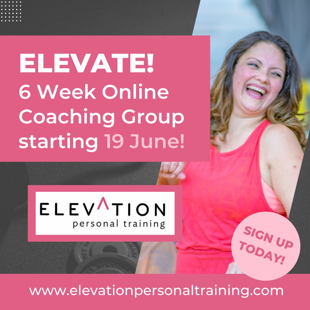 Our lovely friend, Nicola Church is launching her next online fitness &amp; nutrition coaching programme! Check out bit.ly/elevate-6 and get 20% off!