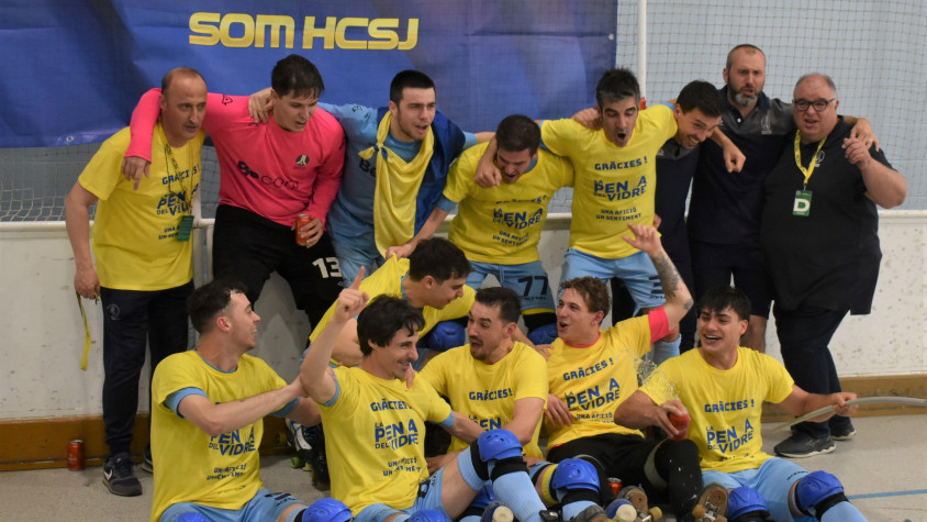 Els jugadors de l'<a href="/hcsantjust/">HC SANT JUST</a> han esdevingut un exemple a seguir acompanyats de la il·lusió i animació d’un públic entregat que mai no oblidarà aquesta gesta <a href="/okliga_oficial/">OK Liga</a> 

Llegeix la notícia: bit.ly/3MMwfRX