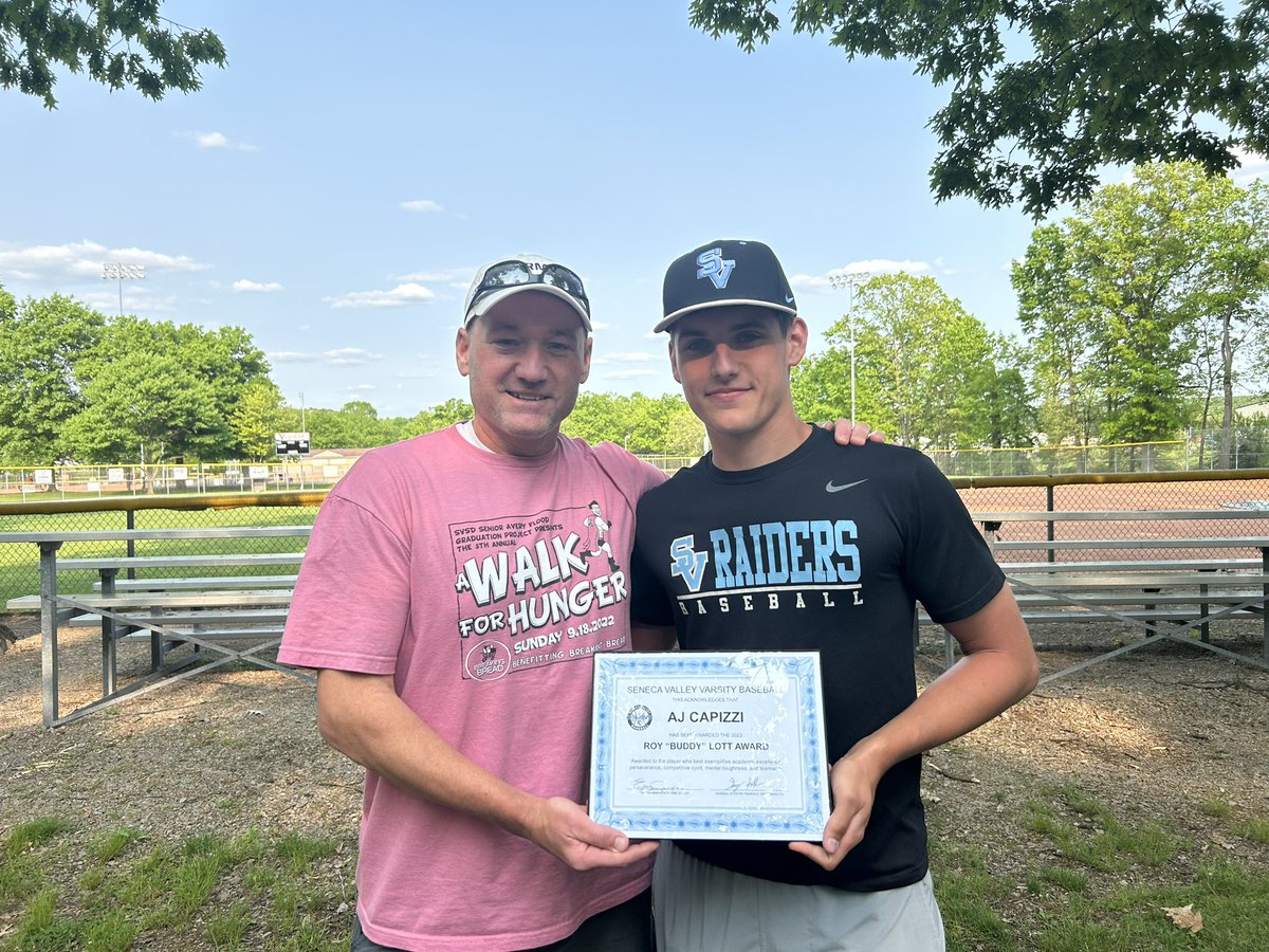 Season ending ⚾️Banquet: Playoffs pending,thanks players, coaches, families, boosters.  
Award Winners: Nancy Schneider Award: Josh Wolfe 
Roy “Buddy” Lott Award:  AJ Capizzi
Greg Weimer Award: AJ Capizzi
