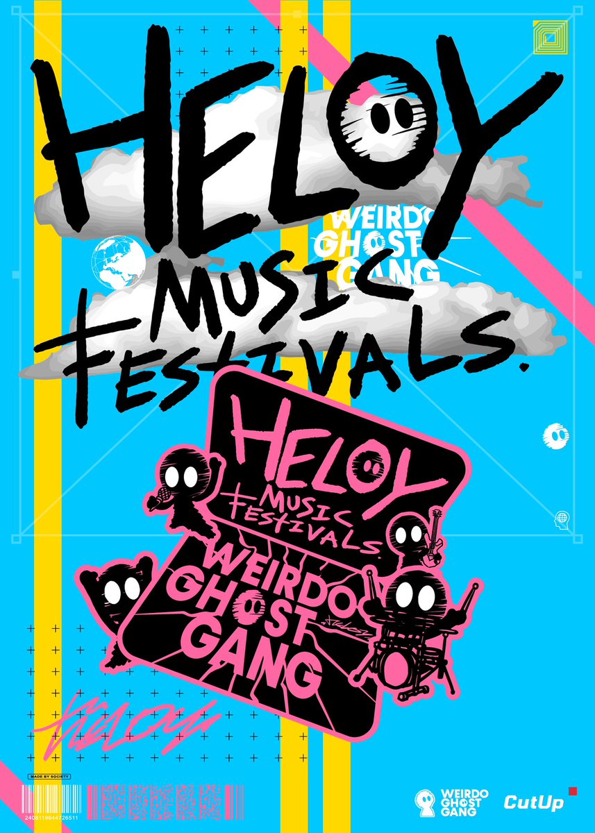 小幽灵冠名 Heloy 音乐节济南站，Holder 独家福利！

线下活动再度来袭，和小幽灵一起在5月27~28日山东济南 Heloy 音乐节燥起来吧！

本次免票入场权益将于5.24日18点-26日18点，通过 MID 和 CutUp 发放，一人一票，完全免费。

感受国内顶级rapper们说唱现场的震撼，你们准备好了吗？

参与方式👇