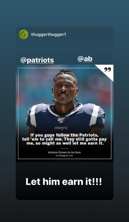 BGK617's tweet photo. Young Thug Shows Love To Antonio Brown With IG Endorsement https://t.co/hOVHEVIq1W https://t.co/9Vmq4pxixY