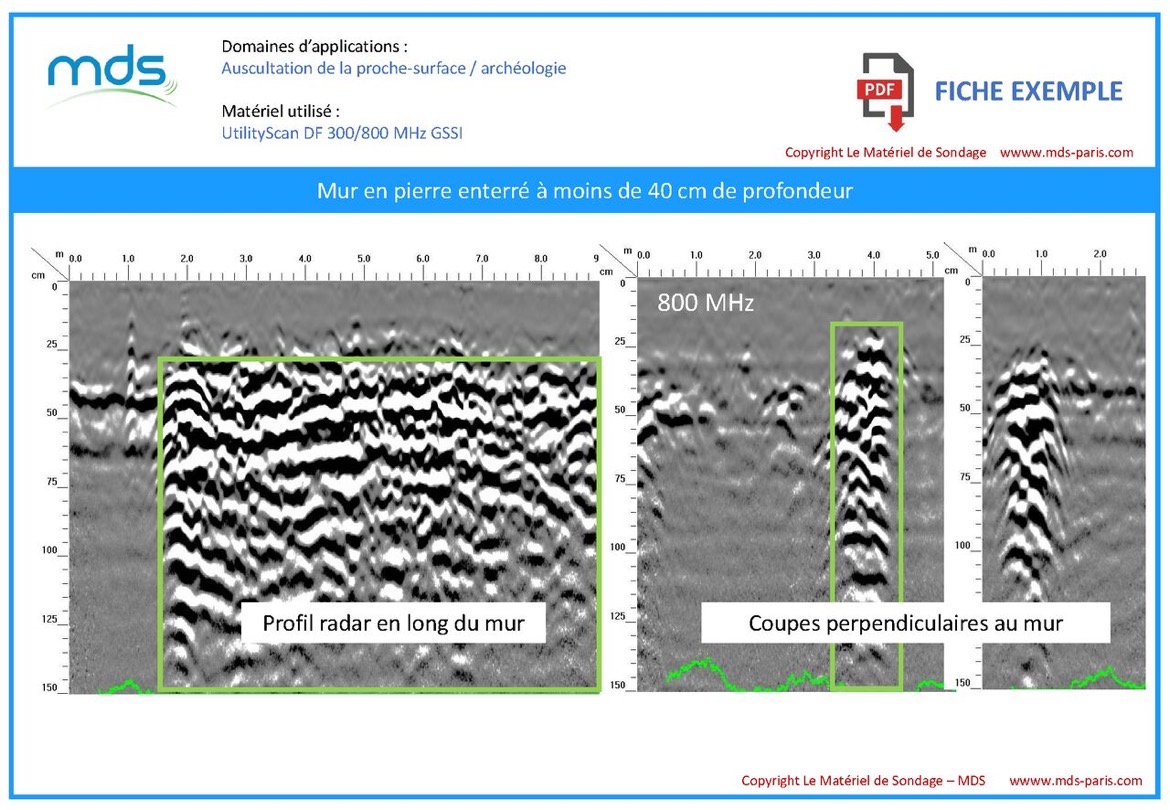 [ EXEMPLE DE MESURE : Radar de Sol ]
🚨 RETWEET !

Détection géoradar d’un mur enterré avec l’UtilityScan DF 800/300 MHz <a href="/GSSI_GPR/">GSSI GPR</a>

www-mds-paris.com

#géodétection #georadar #GPR #UtilityScan #archéologie