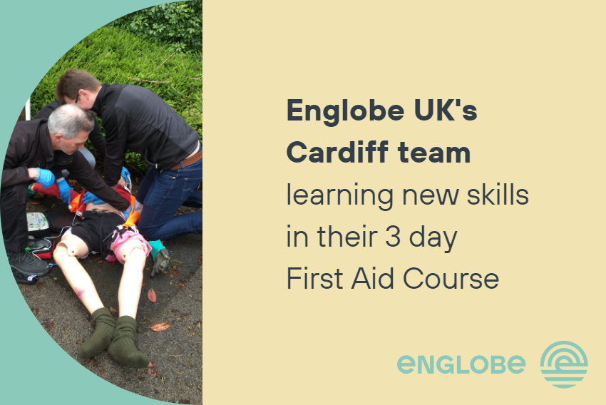 biogenie_uk's tweet photo. Englobe recently had a fantastic 3 day First Aid course with some valuable knowledge gained &shared between everyone. Important focus given on CPR and mock-trauma scenarios. https://t.co/1s9q5QDq8U
#FirstAidTraining #EnglobeUK #Remediation #Remediationcontractor #EnablingWorks https://t.co/cCHQlhe5aB