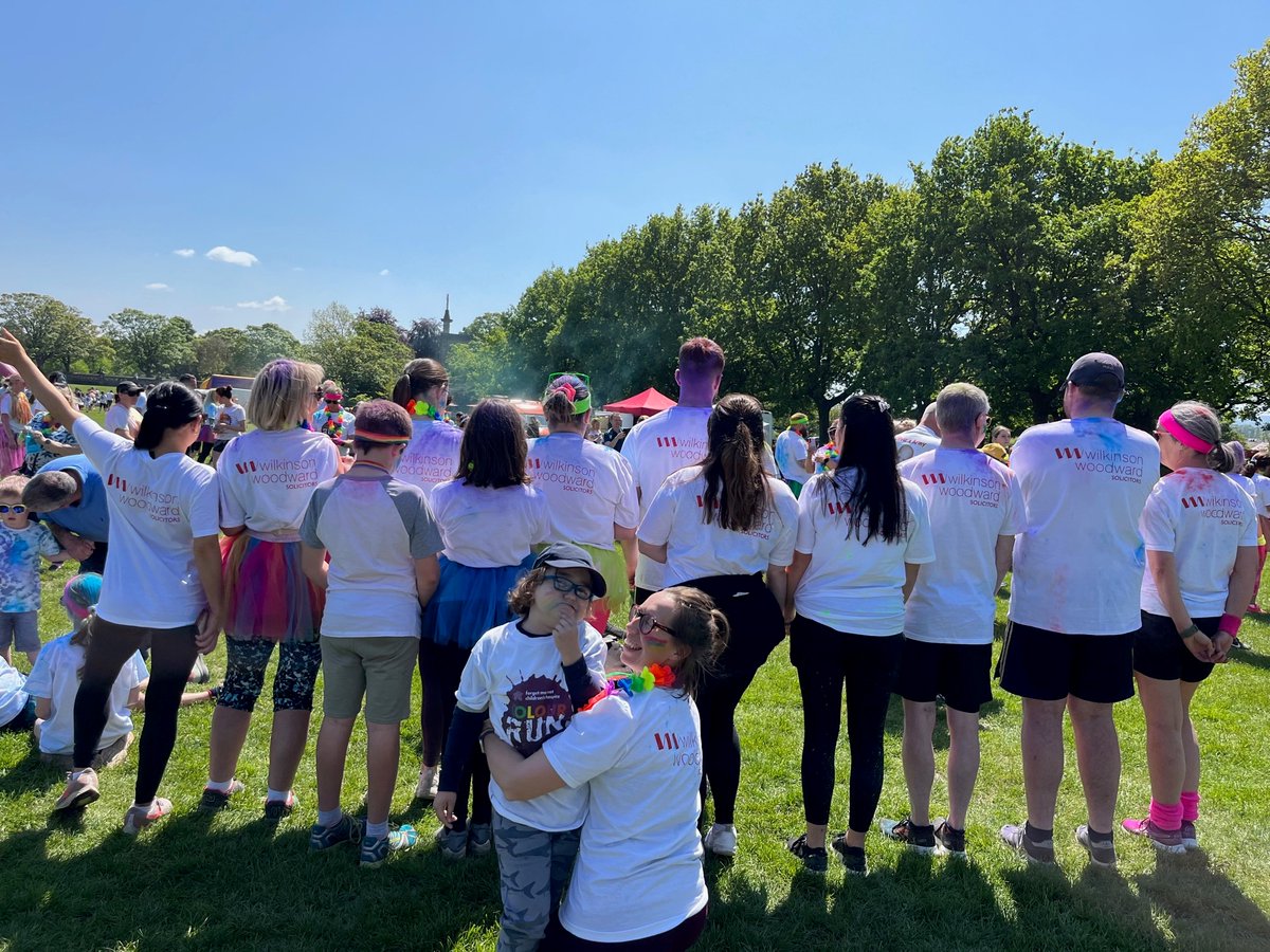 ww_legal's tweet photo. Our team had a great time on Saturday at the @ForgetMNotChild Colour Run in Greenhead Park.

Thanks to your generous donations, we raised £1,284 for Forget Me Not Children's Hospice! 

#ColourRun #Charity #FMNColourRun #Kirklees https://t.co/SIaLOkEpQH