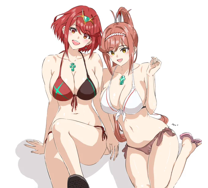 ホムラちゃんとカギロイちゃん(少し修正)
