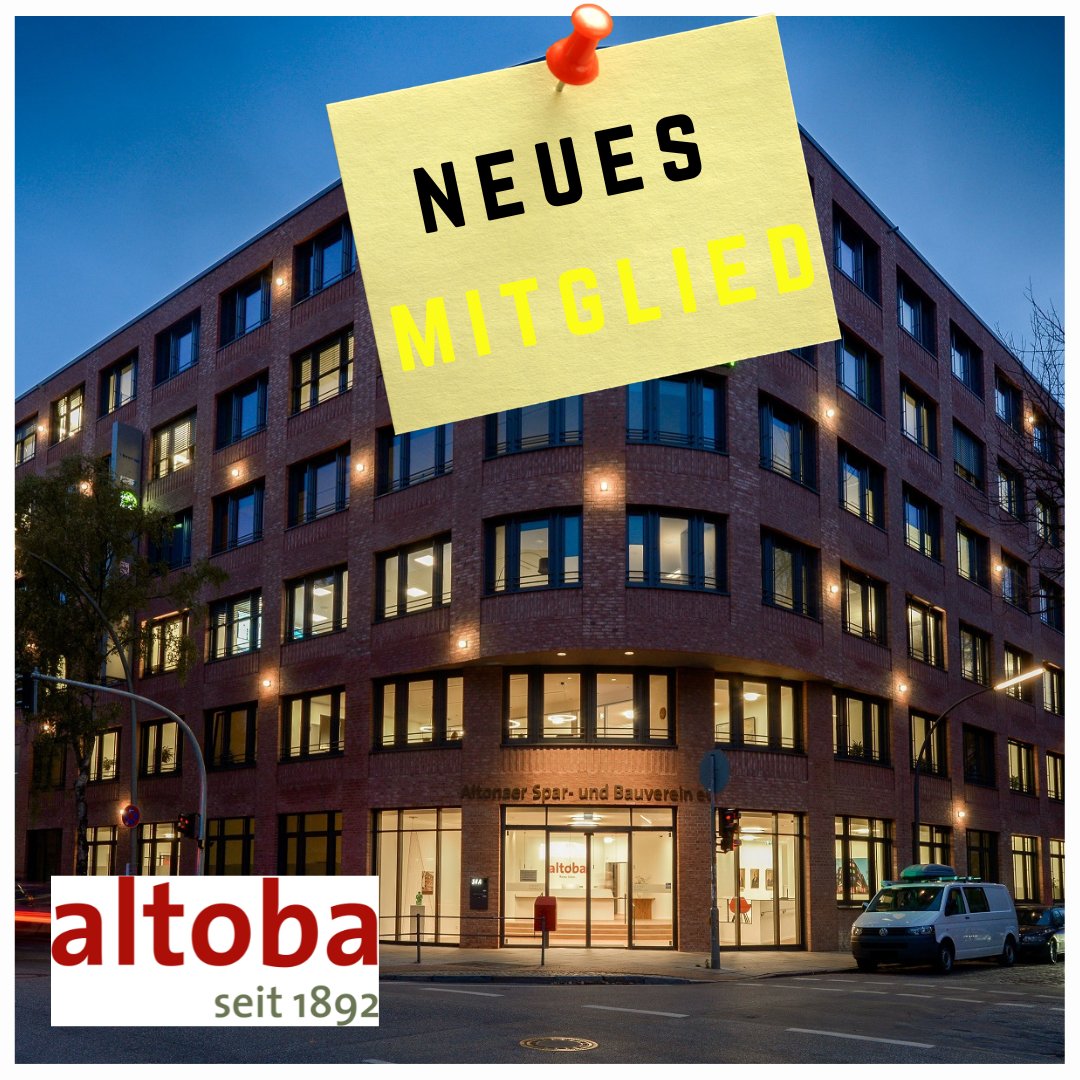 Wir stellen vor: Die Altonaer Spar- und Bauverein eG. Für die altoba ist der Beitritt zum #Digiwoh nur konsequent, denn die Genossenschaft möchte große Aufgaben gemeinsam angehen. Die #Digitalisierung sei Teil der Problemlösung für zahlreiche Herausforderungen. Bild: Bodo Dretzke