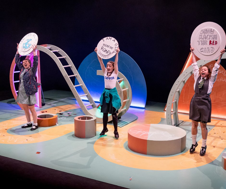 PROTEST - 1 &amp; 2 JUNE

⭐⭐⭐⭐ The Stage
⭐⭐⭐⭐ The Guardian
⭐⭐⭐⭐ The Scotsman

3 girls prepare to stand up for what they believe in, despite the injustices stacked against them

Protest is a bold new play by @HanLavery for ages 8 – 13

Book Online➡️ tron.co.uk/shows/protest/