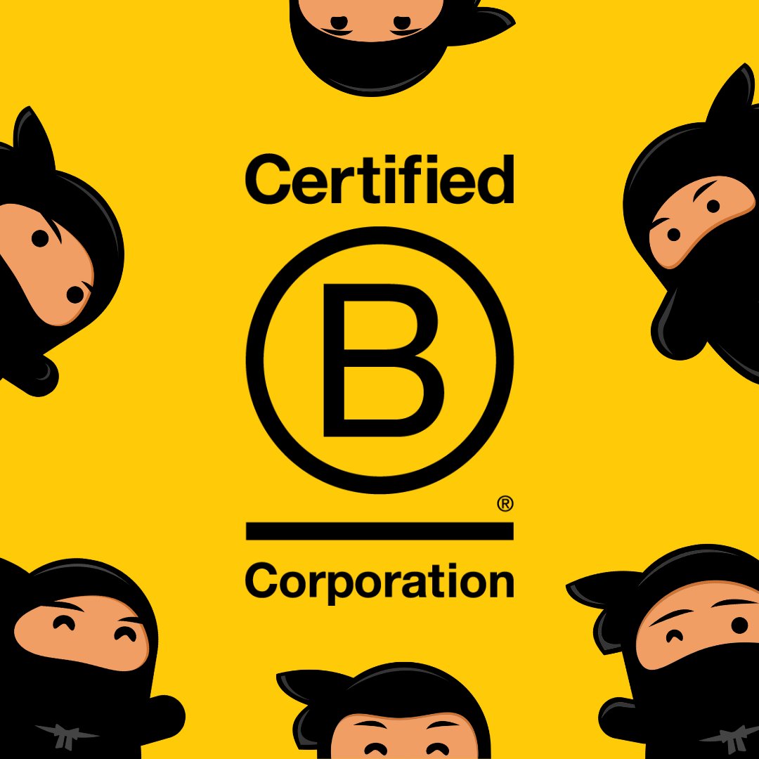 Wooooop! We’re a B Corp! 🎉 

We wanted to show our team, clients and the world that Exposure Ninja is about more than just profit.