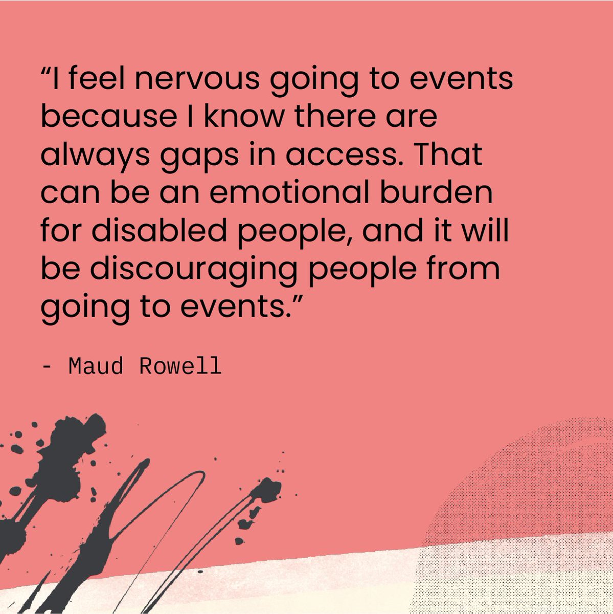 Want to widen your reach and welcome disabled audience members and authors to your events? To help you achieve that, download the Inklusion Guide:

inklusionguide.org/download

#InklusionGuide #Inclusion #Access #PublishingEvents #Disability #ChronicIllness