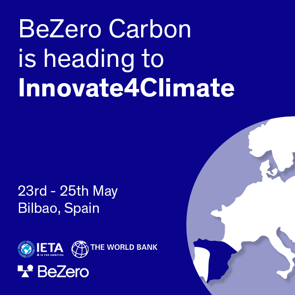 We're heading to Innovate4Climate in Bilbao, Spain this week. Arrange a time to meet our team of experts at the event: commercial@bezerocarbon.com

#Innovate4Climate #CarbonMarkets #CarbonRatings #VoluntaryCarbonMarkets