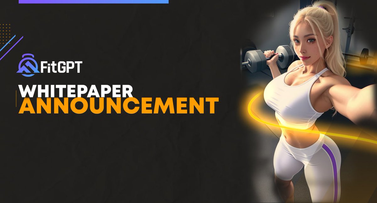 📢Introducing FitGPT: Dive into the Whitepaper!

Delve into the world of FitGPT by accessing the link below!👇

📝WhitePaper
team-fitgpt.gitbook.io

For more news: 
💬 Telegram - t.me/FitGPTGroup
👋 Discord - discord.gg/qsMjfjGqxf