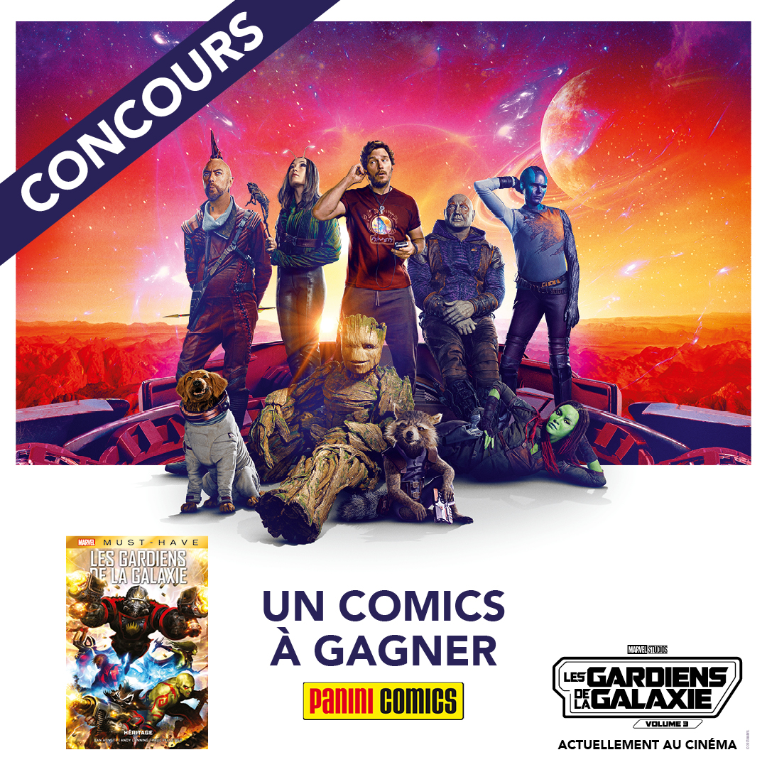 MarvelFR's tweet photo. La galaxie a besoin d’être protégée ! Tentez de remporter un comics "Les Gardiens de la Galaxie : Héritage" de chez @paninicomicsfra en RT ce tweet. 🪐 #GardiensdelaGalaxie3 https://t.co/7lOmTZ6T6D