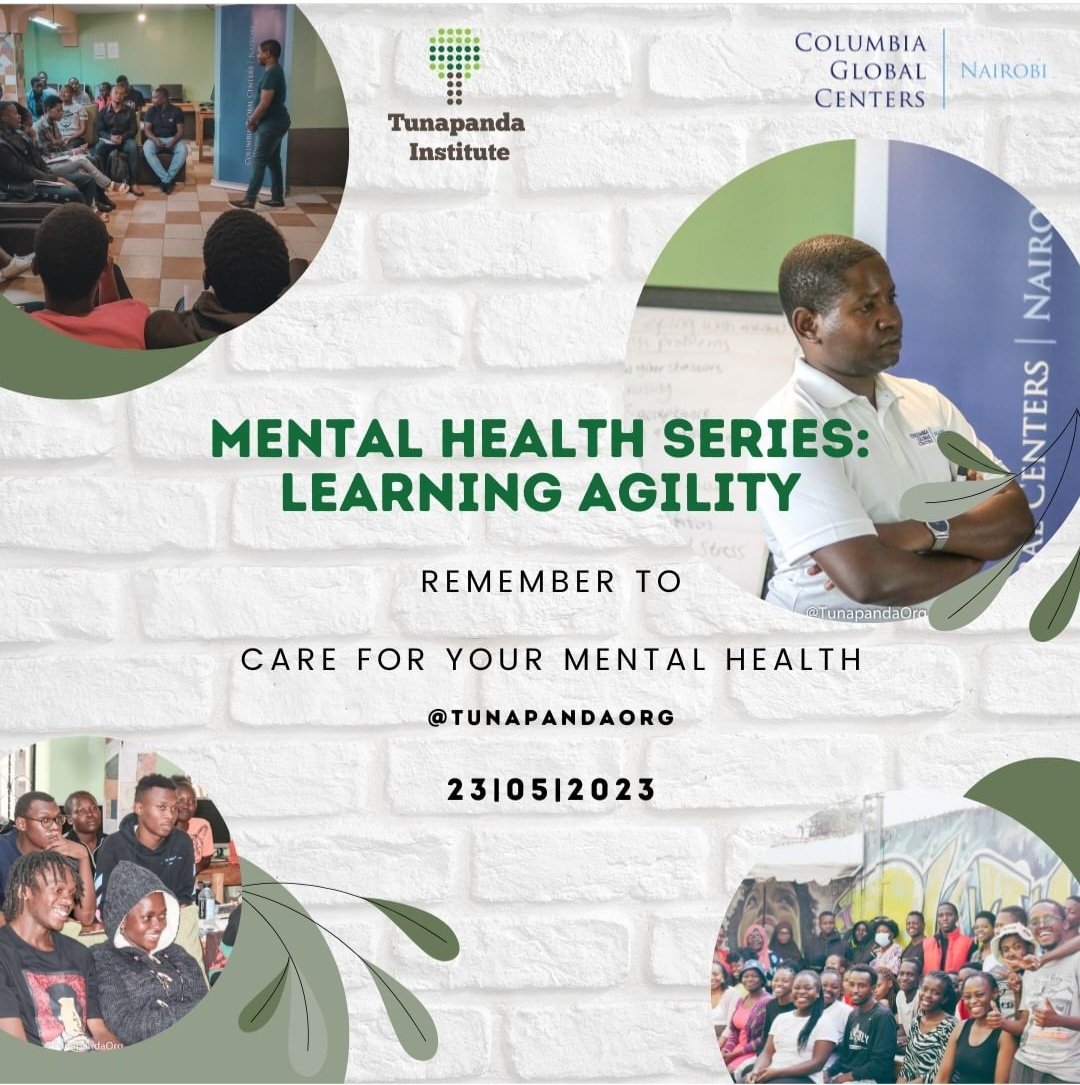 We're excited for the upcoming session on #LearningAgility to be held at <a href="/TunapandaOrg/">Tunapanda Institute</a>. These #mentalhealth sessions have been an excellent space for us to connect and learn from each other! 

#LearningAgility  #MentalHealthSessions #CommunityLearning #mentalwellnessmonth