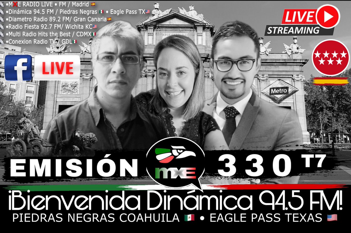 MexicanosEspana's tweet photo. 💬 Aquí les compartimos el enlace: 

☢️ REPETICIÓN 👇🏻👇🏻👇🏻👇🏻
▶️ https://t.co/0hcqCop2TO
✴️ DOMINGO 21 / 05 / 2023 

#MexicanosEnEspaña #MexicanosPorEspaña
#HistoriasQueInspiran #E330t7 https://t.co/gayRzUJhWG