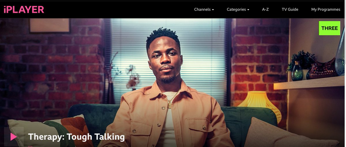 If you came to see #Shine here you will know some of the life of the incredible writer/actor/rapper @kemakay - check out this brave & insightful documentary Therapy:Tough Talking on @bbcthree @BBCiPlayer as he delves into how his past trauma still affects bit.ly/3MmppRP