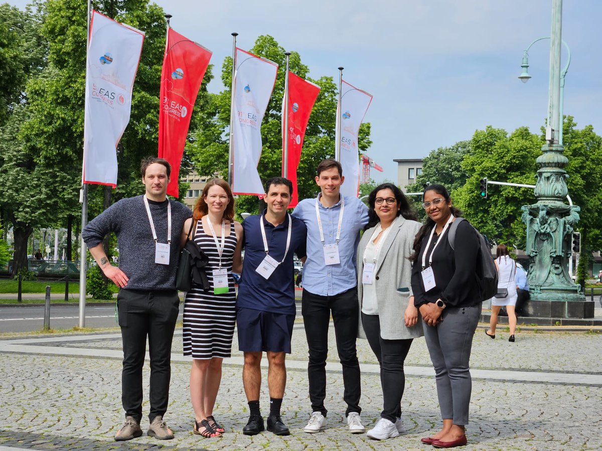 Ready for some more excellent science <a href="/EASCongress/">EAS Congress</a> with <a href="/manoliskellis/">Manolis Kellis</a>! Do see what we have been up to by visiting SaaG talks today by @ValtteriNmn  <a href="/Aarthi_Ravindra/">Aarthi Ravindran</a> <a href="/MehvashG/">Mehvash</a> and talk tomorrow by <a href="/EloiSchmauch/">Eloi Schmauch</a> #MyEAS23 #EAScongress2023