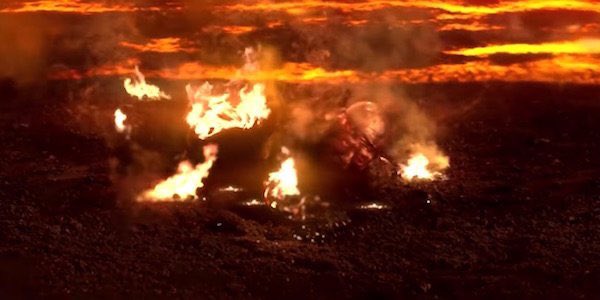 Let’s also not forget that Vader survived this in the first place just to be put into that suit 

Force Users surviving crazy shit like this is not unfounded