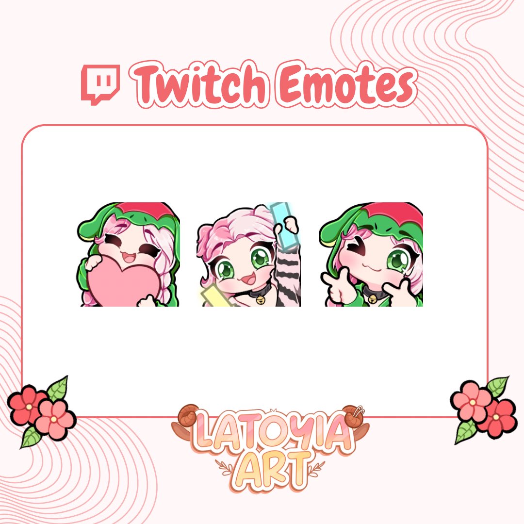 New twitch emotes for @/AQtiee_TTV  

I really appreciate you supporting me 💕

#twitch #twitchemote #commission #twitchstreamer #QtieeArt