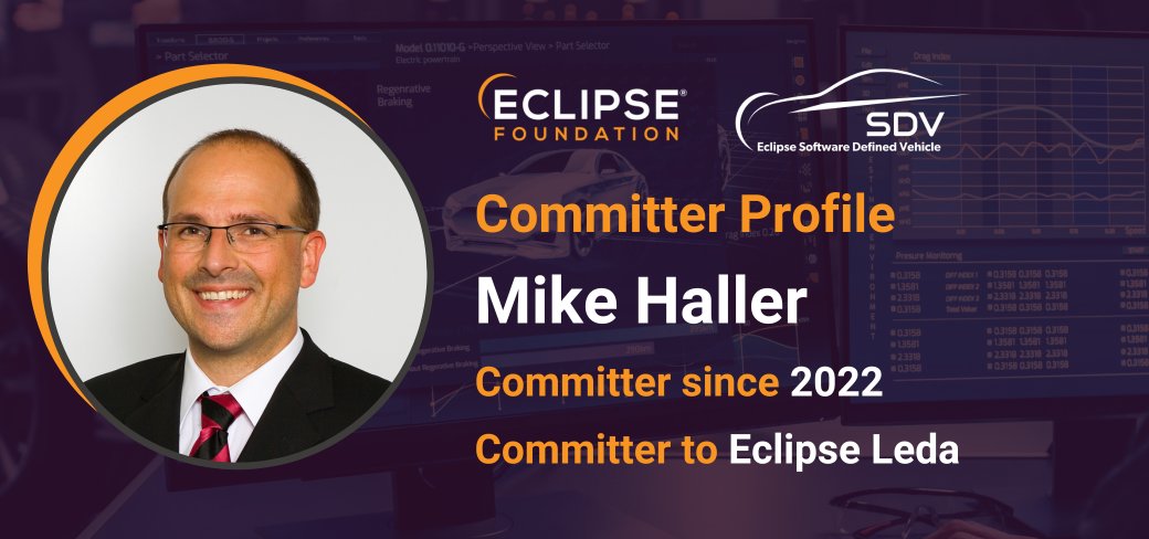 "Software development should be a global, collaborative endeavor. Why write duplicate code which already exists somewhere?" - <a href="/mhaller1979/">Mike Haller</a>

Get to know Mike in our latest committer profile: hubs.la/Q01NSbyh0 #CommunityIsKey #opensource @ETAS_global <a href="/SDVeclipse/">Eclipse Software Defined Vehicle</a>