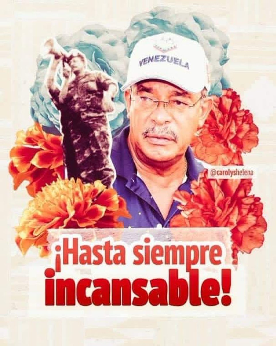 Una perdida irreparable para la revolución bolivariana.

GJ García Carneiro, ejemplo de trabajo, dignidad, constancia y lealtad. 

#MaduroMásPueblo