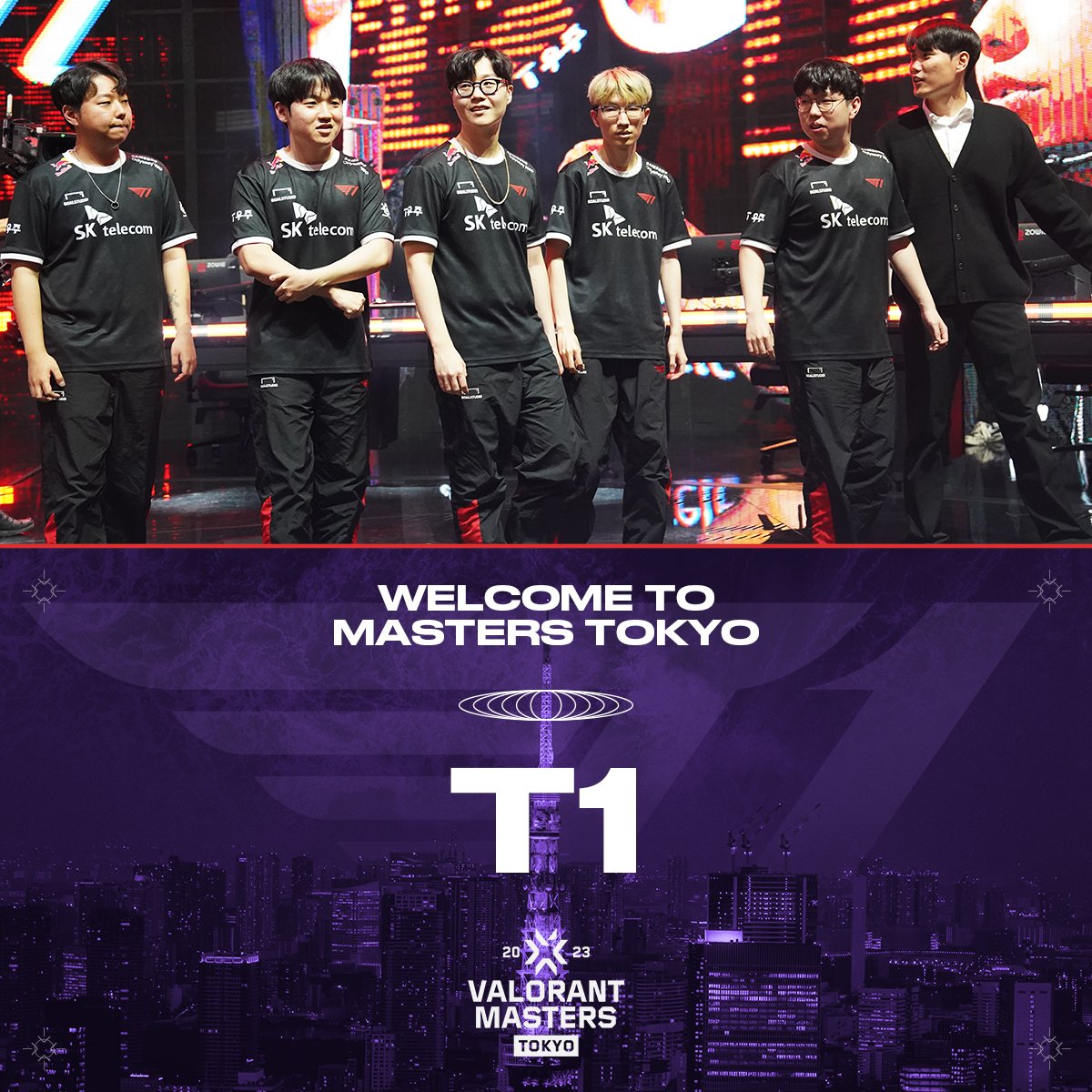 ✅️ T1, VALORANT Masters Tokyo'ya katılmaya hak kazandı.