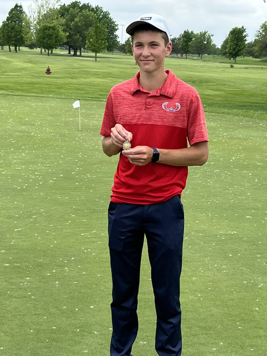 Good Luck today to Aiden Lynch as he competes in the Class 3A State Tournament in Dodge City.