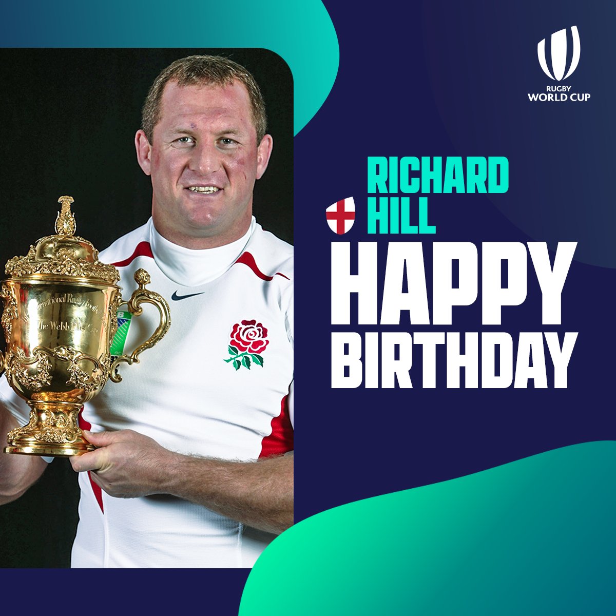 One of greatest players       Happy Birthday to winner, Richard Hill 