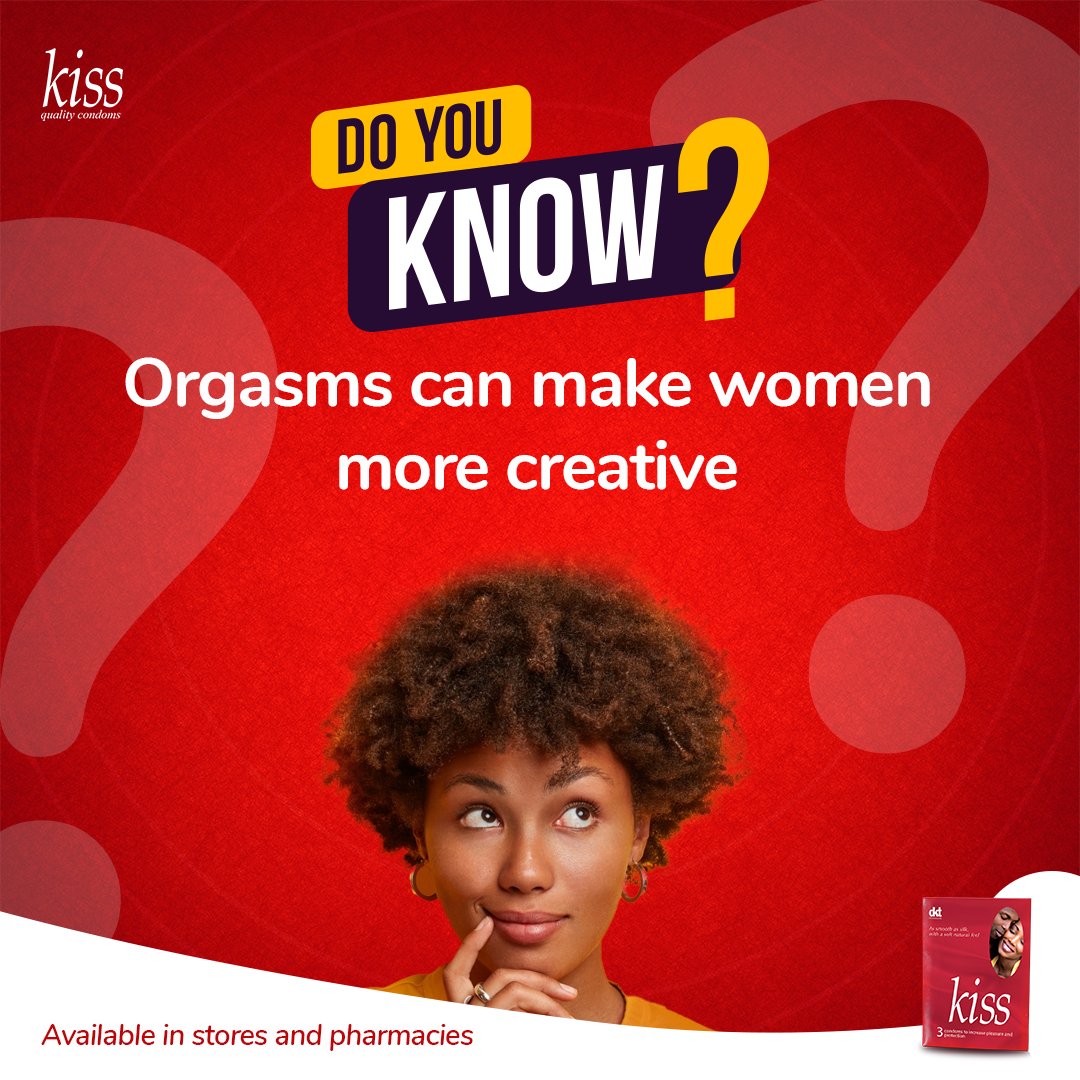 kisscondomsng's tweet photo. With all the dopamine and oxytocin stomping around in our bodies after orgasm, women often become more intuitive, more positive, and more energized after orgasm.
#kissdeyforyou #KissCondom https://t.co/Zid1TsCLi4