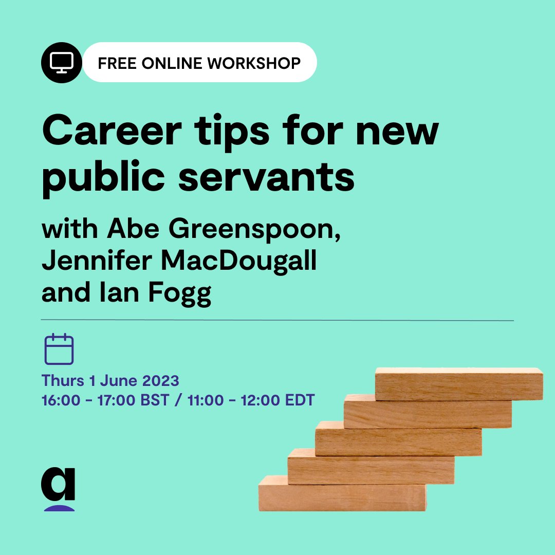 Come along to our free workshop, 'Career tips for new public servants', to hear from senior public servants with more than enough experience and expertise to answer all your questions💡