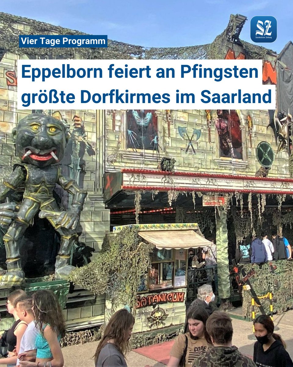szaktuell's tweet photo. „Kirmesvadder“ Berthold Schmitt verrät, auf was sich die Besucher der viertägigen #Pfingstkirmes in #Eppelborn dieses Jahr freuen dürfen: https://t.co/XyOYcUYvqP https://t.co/DisG5vK6V7