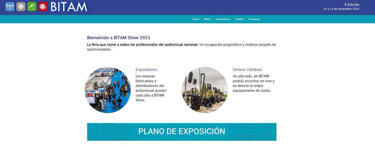BitamShow's tweet image. 🎯BITAM Show ya está organizando y repartiendo las mejores ubicaciones de stands. 
👉¡Os esperamos en @IFEMA los próximos 22 y 23 de noviembre! 😉
#TechNews #TechmainNews #BitamShow2023