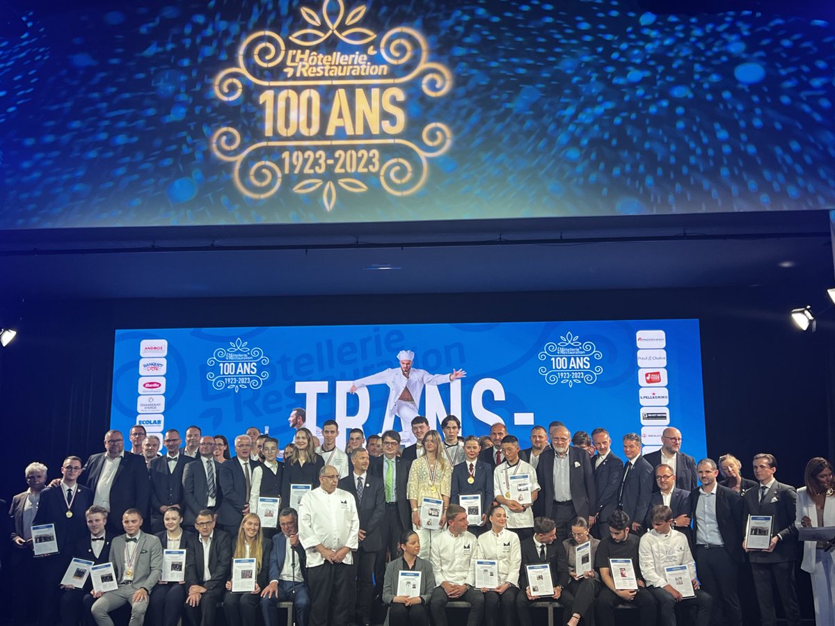 100 ans du journal l’Hotellerie-Restauration sur le thème de la transmission. Une belle mise en valeur des élèves, apprentis, étudiants et enseignants.