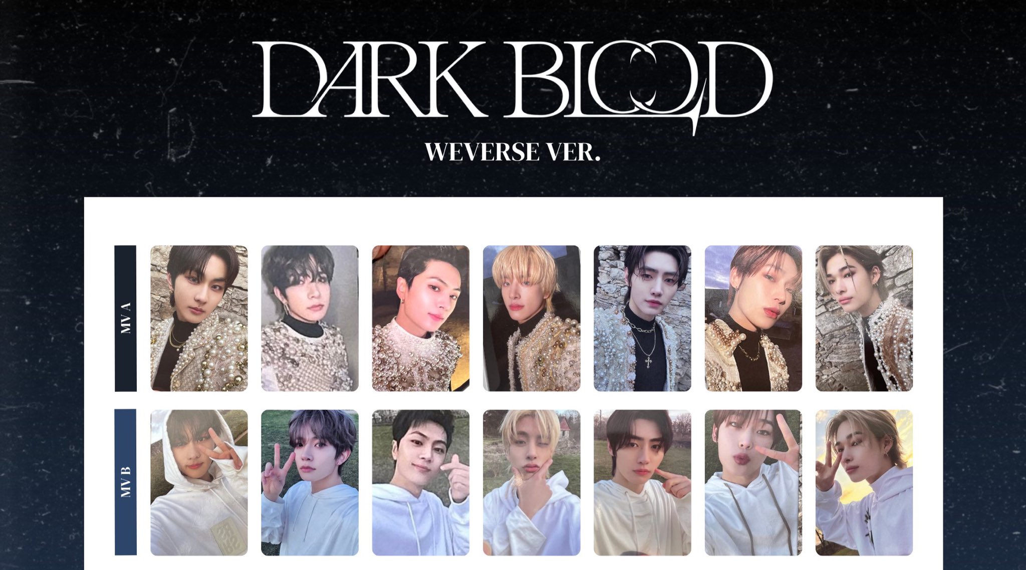 ENHYPEN DARK BLOOD weverse ホログラムトレカ コンプ（EN
