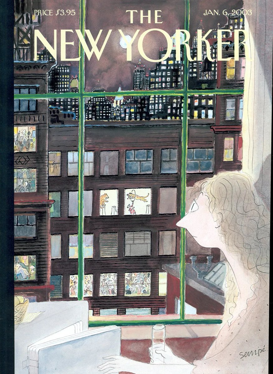 La última portada de <a href="/NYMag/">New York Magazine</a> muy de Sempé