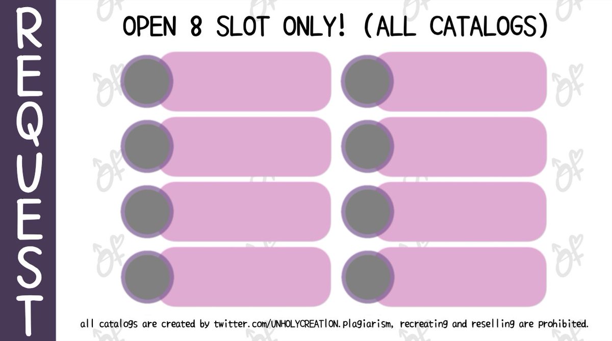 HELP RT PLEASE? ! TW // NSFW !

Aku ada ready stock :
1. LAYOUT CEGIL &amp; COGIL 
2. LAYOUT CIWI CEKCI
3. LAYOUT BABYGIRL &amp; BABYBOY

Semuanya bisa di take besok (Selasa, 23 Mei 2023) pukul 20.00 WIB, ada 8 slot req untuk all catalogs! keterangan lebih lanjut, scroll aja ❤ #zonauang