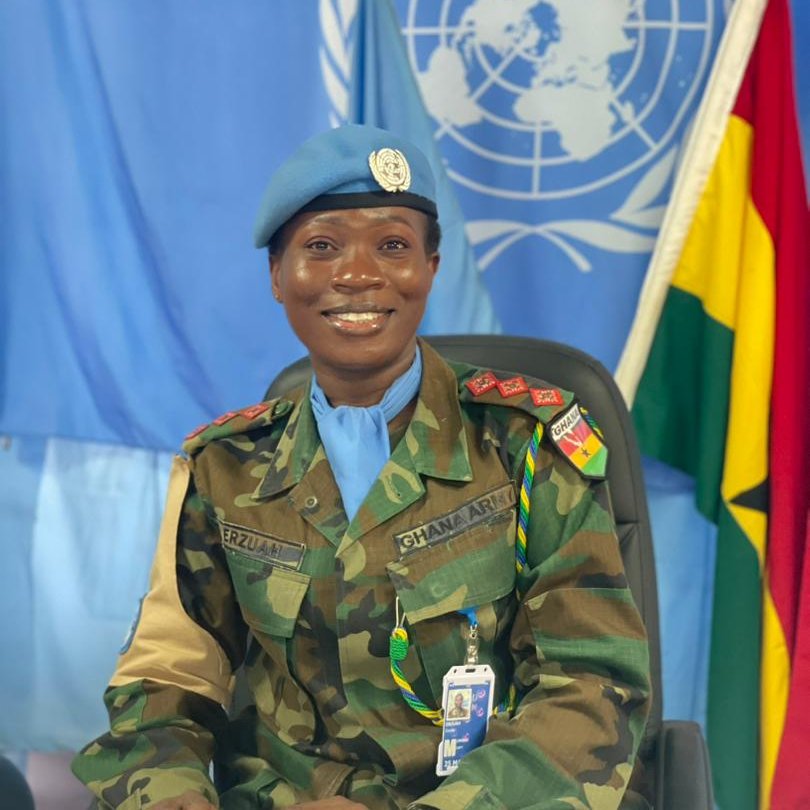 Capt. Cecilia Erzuah of🇬🇭 to receive the <a href="/UN/">United Nations</a> Military Gender Advocate of the Year 2022.

Capt. Erzuah is the 1st Ghanaian peacekeeper, &amp; 1st recipient from a contingent to receive this prestigious award, to be presented by UN SG <a href="/antonioguterres/">António Guterres</a> this week.
ghana.un.org/en/232672-ghan…