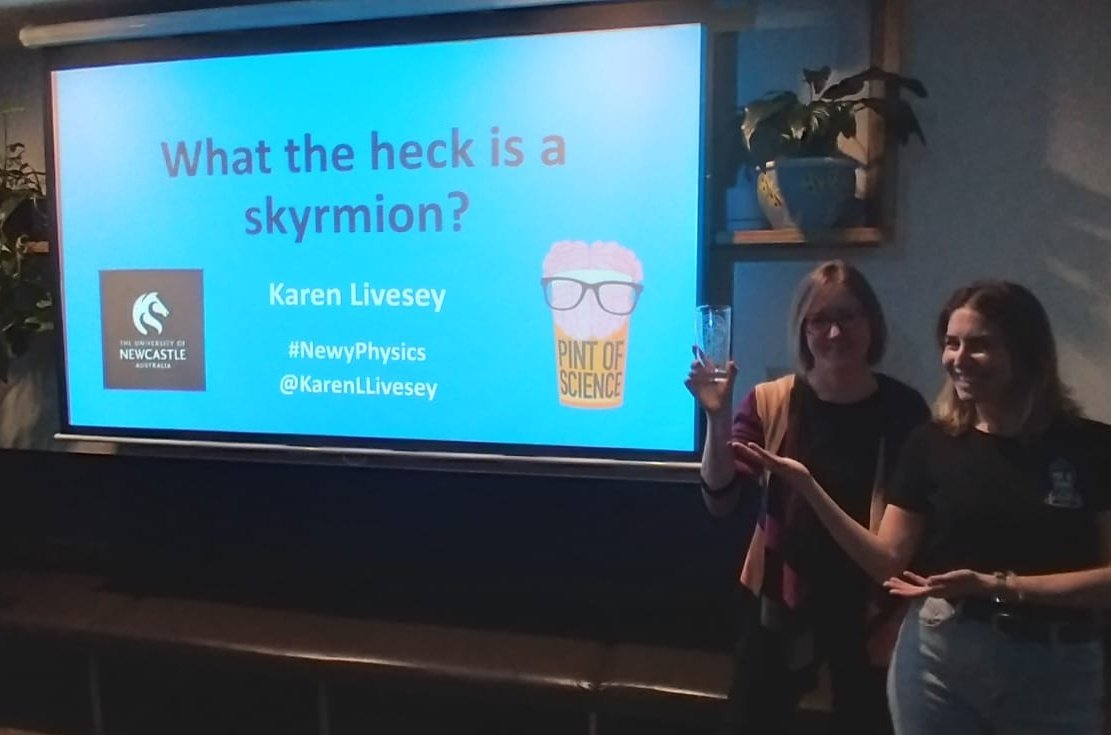 That's a wrap on Monday's edition #PintAU23 @pintofscienceAU in Newcastle. Thanks for including some theoretical physics. 🧲

@FLEETCentre @Uni_Newcastle @UON_research #NewyPhysics
 @ScienceAU #SuperstarsOfSTEM @ausphysicsTPG @ausphysics