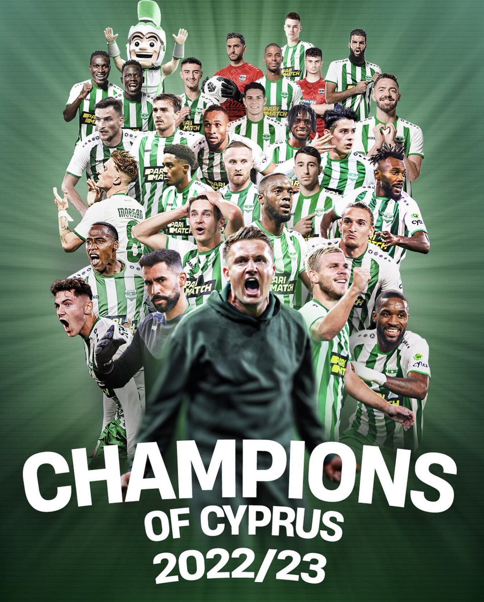 It’s done ✅ <a href="/ArisLimassol/">Aris Limassol FC</a> 🏆