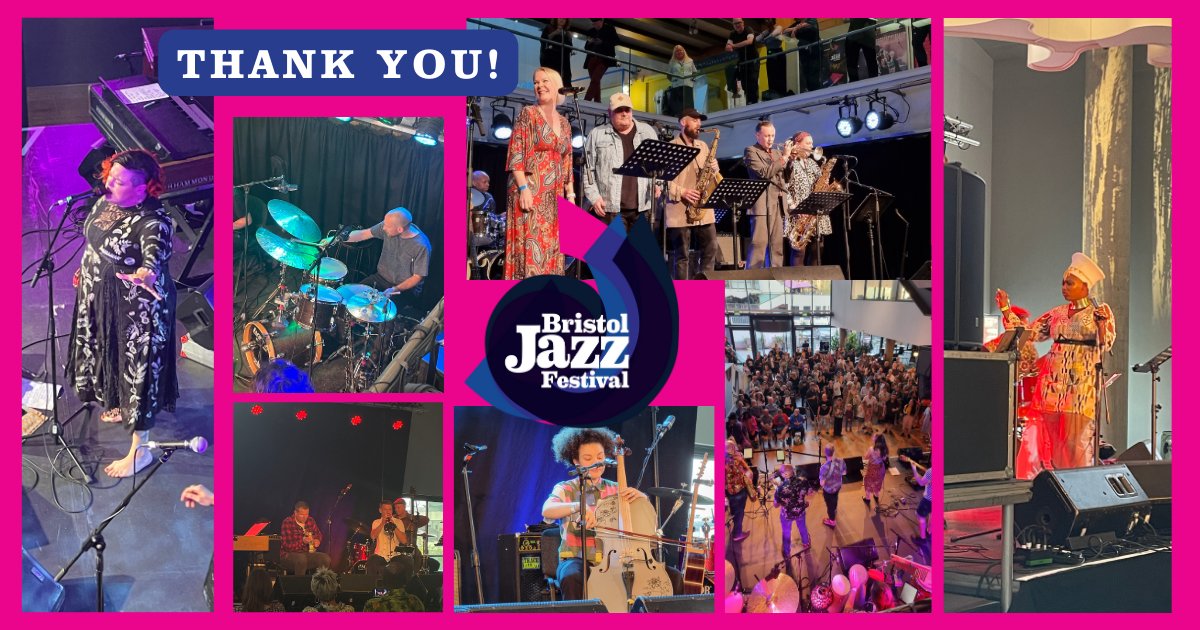 Thank you for spending the weekend with us listening to truly incredible performers. It was such a joy to be back. Thank you to the brilliant artists who blessed us with their talent, thank you @Bristol_Beacon team, our festival sponsors & volunteers 💜