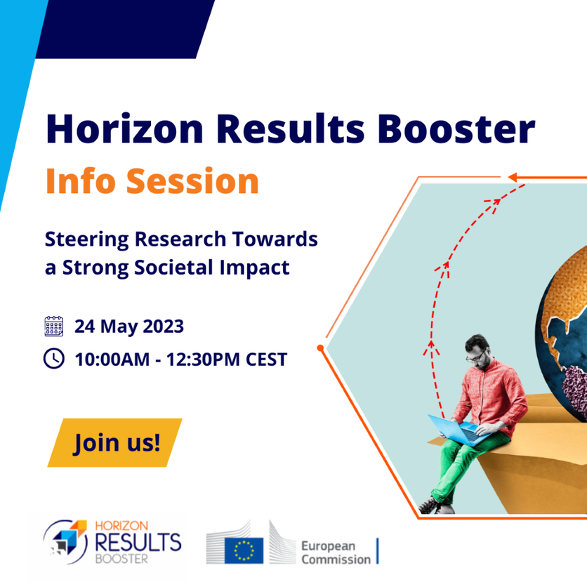 💡Make sure you don't miss the <a href="/HorizonBooster/">Booster</a> info session on 24th May! 

You will meet with our experts Alessia Melasecche and Antonello Fiorucci, and learn how to request free support services to boost the impact of #EUfunded research.

More info here 👉bit.ly/3MOTRoQ