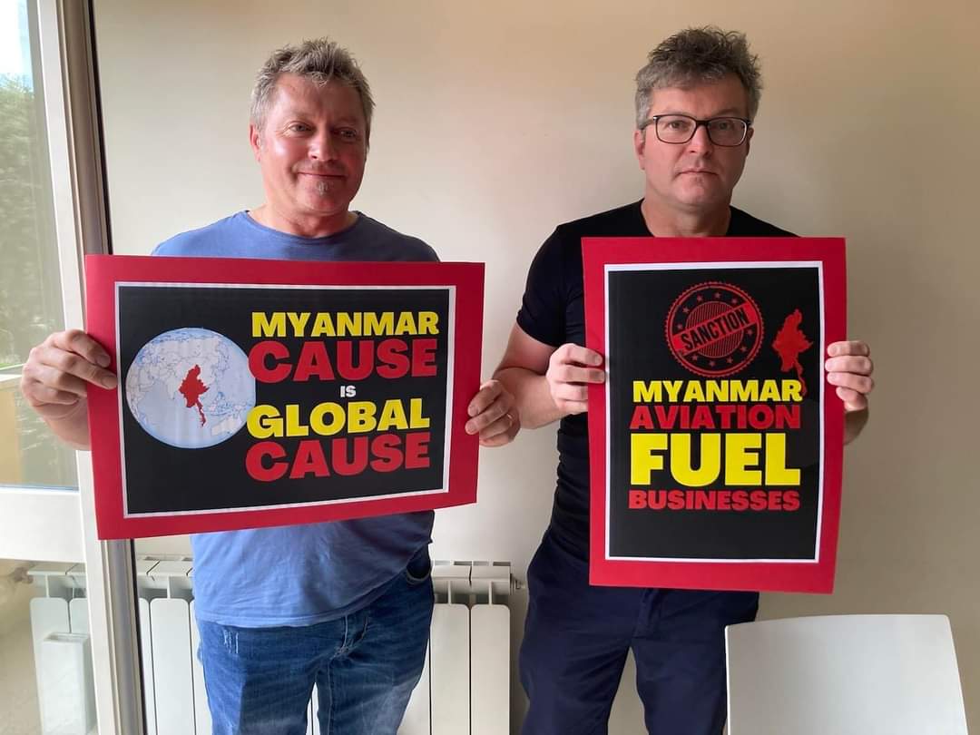Global Myanmar Spring Revolution - GMSR tweet media