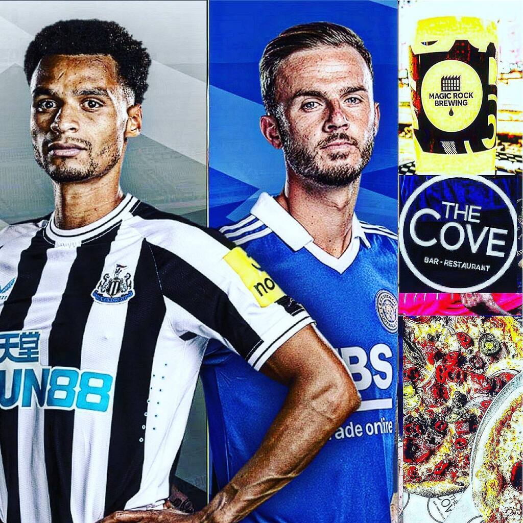 MONDAY Night Football and it’s a MUST win for Leicester as they travel to Champions League bound Newcastle. Live across multiscreen at 8pm plus craft beers, pizzas and more in the bar 👍 #wearethecove