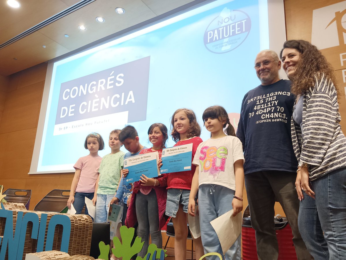 CongresCiencia's tweet photo. L escola @NouPatufet ens dóna algunes idees per a reduir la contaminació del mar una vegada feta la seva recerca @ljimenezgracia  @consorciedubcn @the_prbb @se_gracia06
@SeabirdEcology https://t.co/qt74bWqpM7