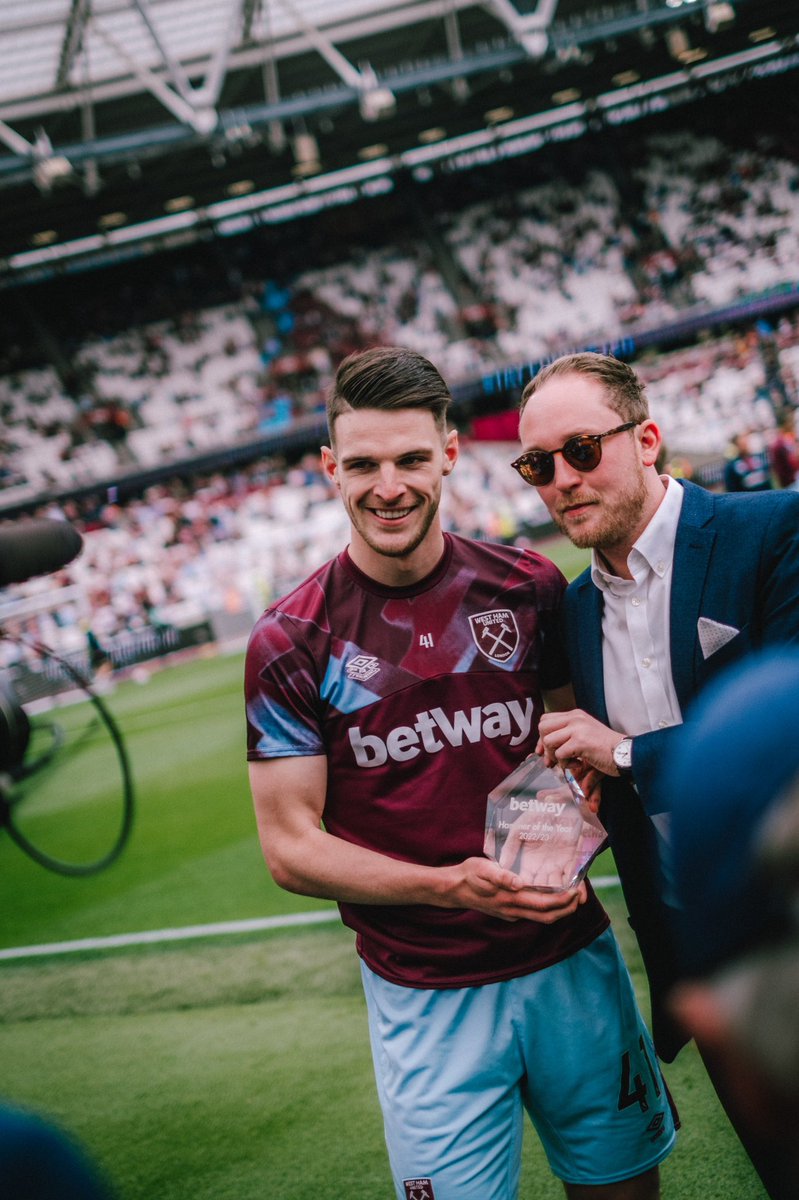 Hammer Of The Year X3. Thank you @WestHam fans ⚒️😁