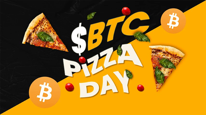 CriptoNotizia's tweet photo. 🍕🎉 Buon Pizza Day Bitcoin! 🍕🎉

Retweet e commenta se oggi mangerai un pezzo di pizza 🍕😋🍕.

#PizzaDay #Bitcoin #Criptovalute #StoriaEpica #LaszloHanyecz #SatoshiNakamoto #blockchain #Pizza 

https://t.co/kTddCCCYSE https://t.co/kluI5Pt05g