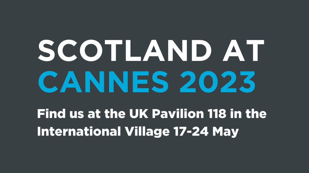 Vous êtes à #Cannes2023 et vous cherchez des conseils sur la réalisation de films en Écosse, les coproductions, l'accès au financement, les services professionnels et les installations ? 🎥

Venez rencontrer @screenscots au pavillon britannique à @mdf_cannes👋

#ScotlandAtCannes