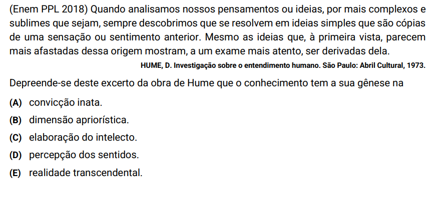 dlisnotthatdeep's tweet image. ❓3 questões de filosofia do ENEM. 

▫️ HUME.

▫️ ANOS: 2015, 2018, 2020

GABARITO NO FINAL. 

🔎 #studytwtbr | #studytwt |