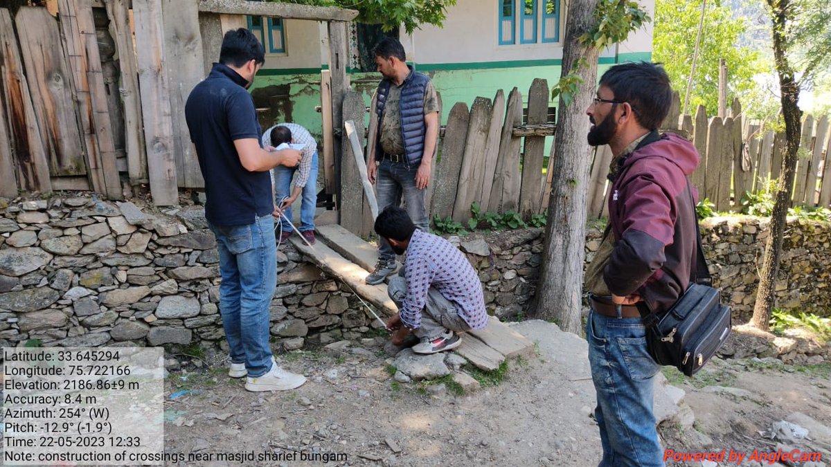 SheikhZafarJK's tweet photo. BDO Marwah Tariq sab along with JE Mohsin sab and his other team mates from ground levels making measurements of all DDC and Aspiration block plans. Only team efforts can make development of these areas posible. Thx to all.
@dckishtwar @Devansh_IAS 
@manojsinha_ https://t.co/OS8m78xnYc