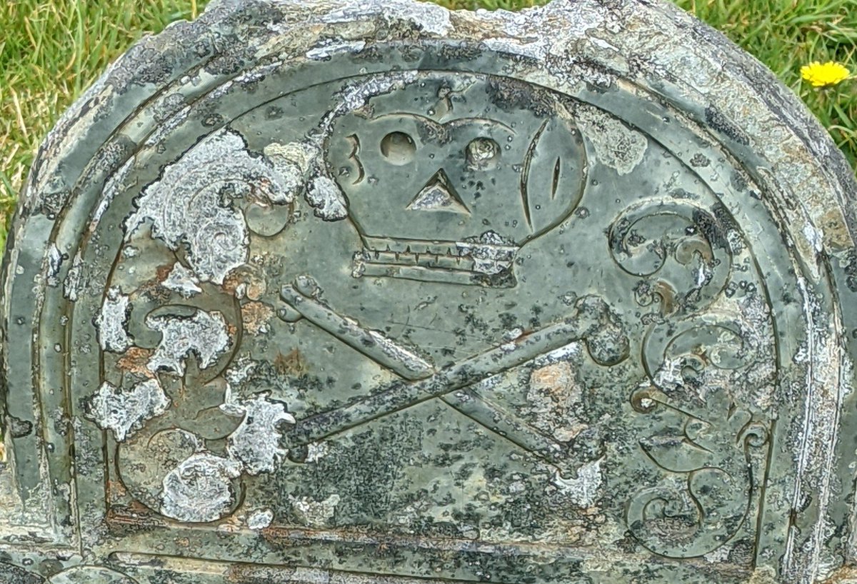 Stark Dartmoor tombstone at Sheepstor Church #Dartmoor #Devon #MementoMoriMonday