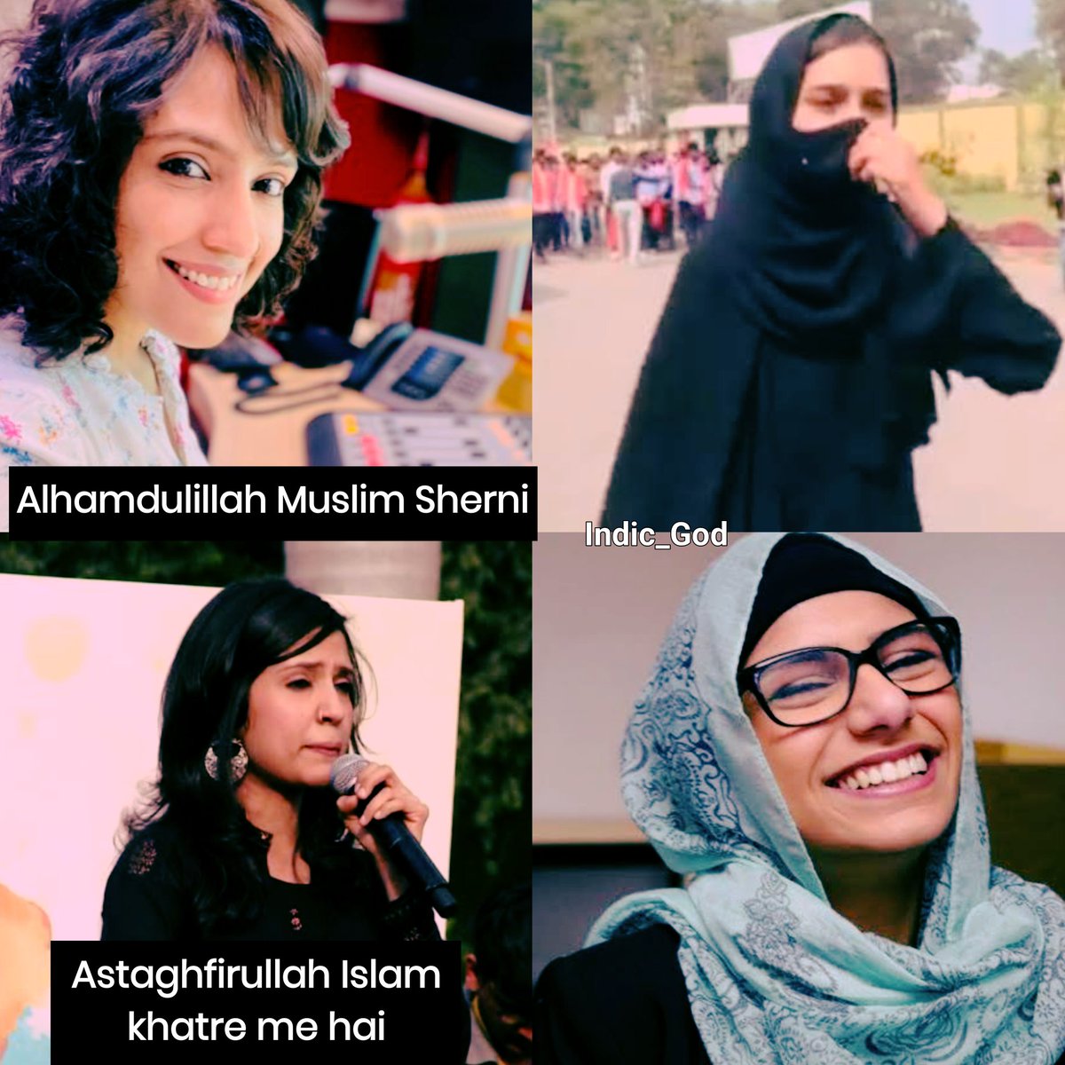 Hypocrisy ki bhi Sayema hoti hai 
#hijabgirl #karnatakaassemblyelection2023